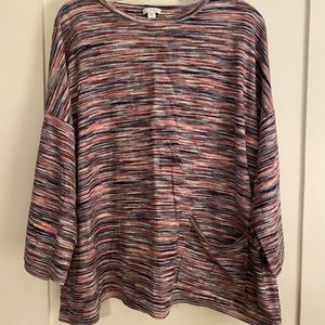 J. Jill space dye shirt